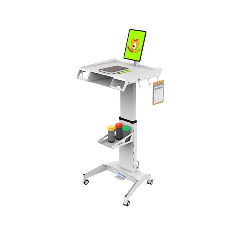 MK-PC11 Height Adjustable Medical Workstation Cart